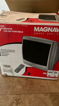 20" magnavovox color CRT with remote