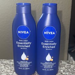 Nivea Essentially Enriched Lotion 8.4oz Set