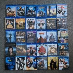 Lot Of 30 Blu-rays 