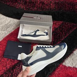 Prada Cup Navy Blue & White