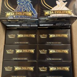Pokemon TCG Mega Evolution ETB elite trainer box