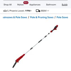 Toro Flex Force Pole Saw 