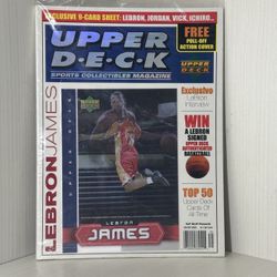 2003 Upper Deck LeBron James RC Magazine Factory Sealed 