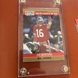 Joe Montana QB 49ers 1989