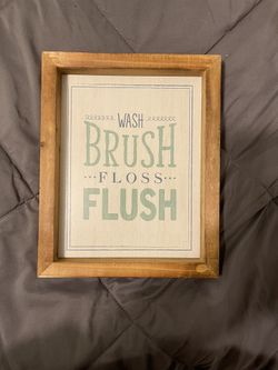 10” X 8” Bathroom Sign