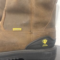 Bison Herman steel toe boots
