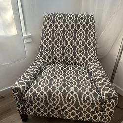 White & Gray Armchair