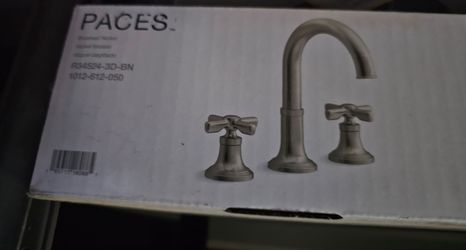 Kohler Paces 8" Widespread Bathroom Faucet In Brushed Nickel