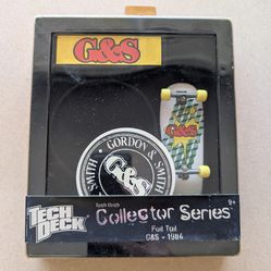 Tech Deck Collectors Series G&S Foil Tail 1984