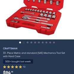 Craftsman Mechanics Tool Set