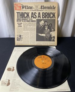 Jethro Tull Thick As A Brick 1972 Vinyl 12” Album Reprise Records MS 2072 31378 (Rare Newspaper Style!)