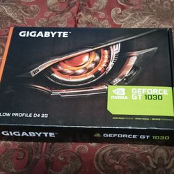GIGABYTE - GeForce GT 1030 -  2G LP DDR4 VRAM PCI-E 3.0 Graphics Card