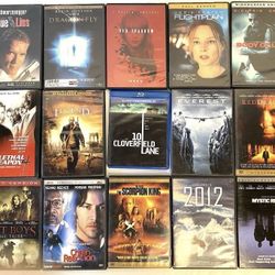 15- Used DVD’s Action, Thriller Movie Collection 