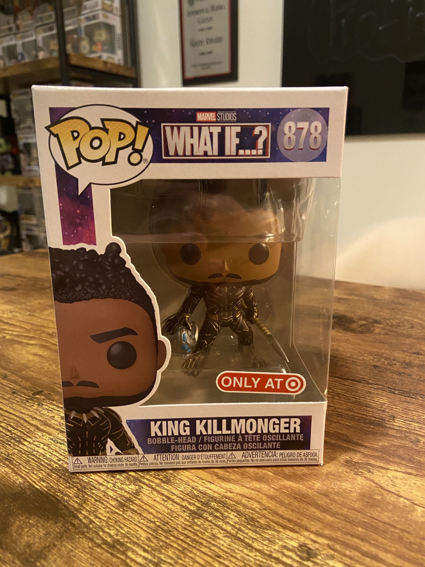King Killmonger Funko Pop 