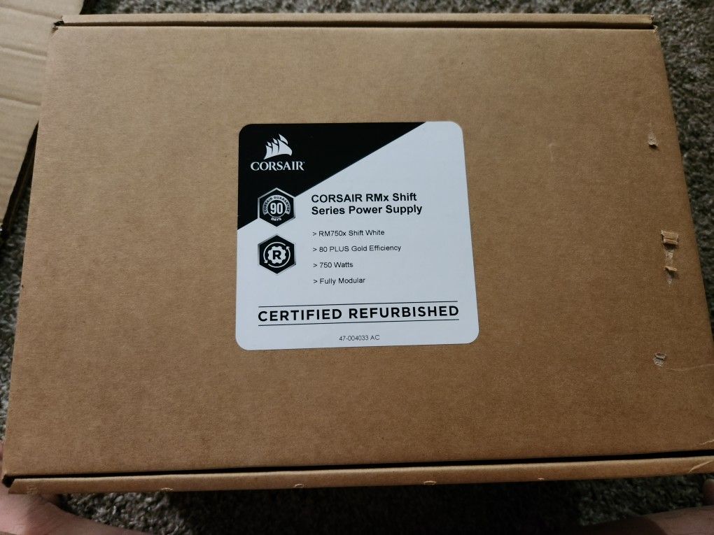 Corsair RM750x Shift PSU