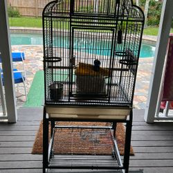 Bird Cage with Stand