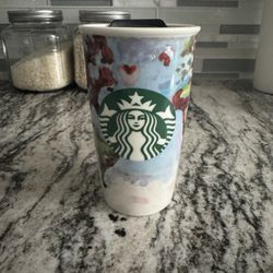 Starbucks Hot Coffee Mug With Lid 