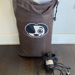 The Shrunks Inflatable Toddler Travel Bed with Safety Bumpers | Portable 