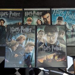 Harry Potter DVDs 4-8