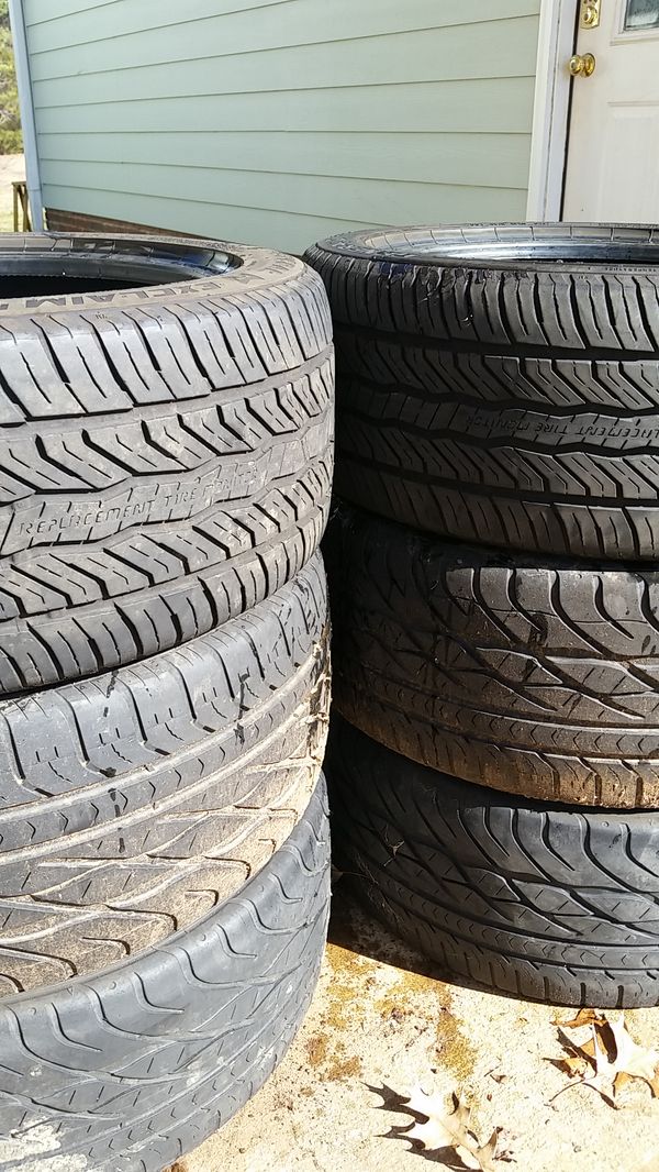 6 225/ 45 17 Tires for Sale in Raleigh, NC OfferUp