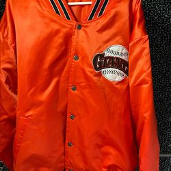 San Francisco Giants Jerry Garcia Tribute Night VIP Satin Jacket (2XL) – Rare Handprint Design –