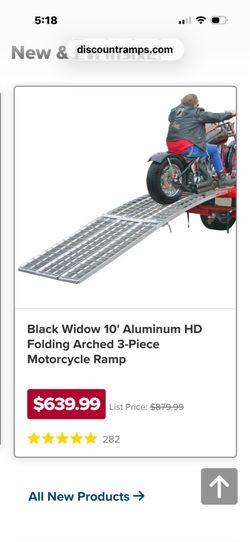 10 foot motorcycle ramp