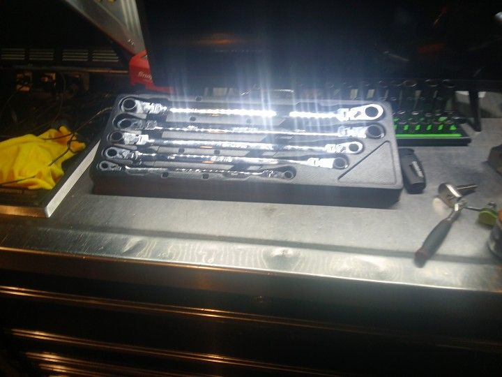 Matco Xl Flex Head Wrench.     Part No. SRWFXLM52T