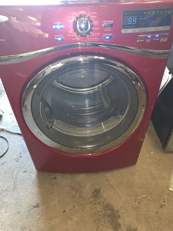 Whirlpool set washer and dryer gas