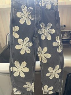 The Great .  The Hero Daisy Stamp Jeans size 25