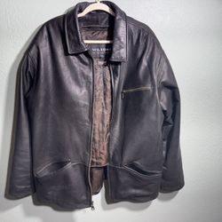Wilson Leather Coat  —Size L