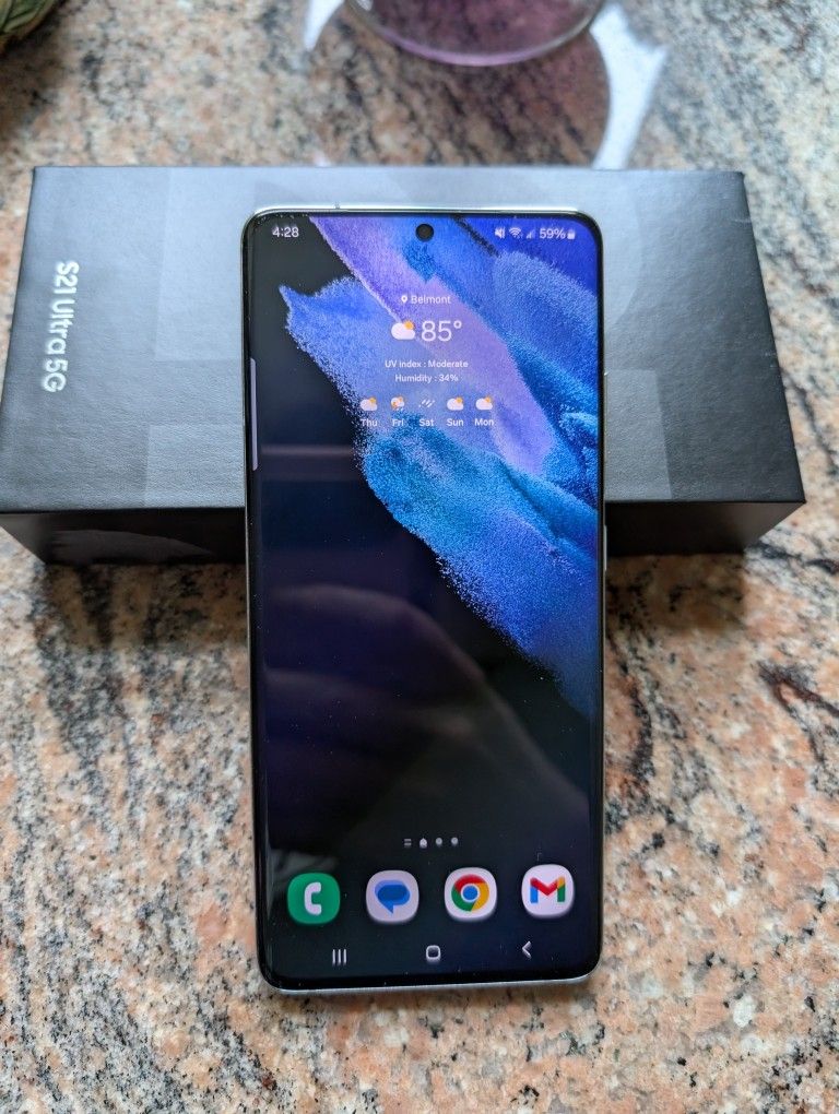Unlocked Samsung Galaxy S21 Ultra 5g 128GB