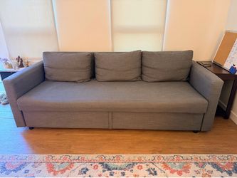 IKEA FRIHETEN Sleeper Sofa – Gray – Great Condition