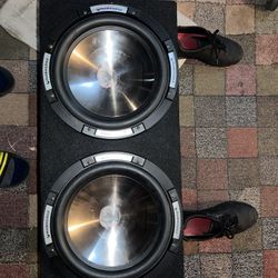 Subwoofers - Amplifier And Adapter. OBO