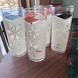 MCM Snowflake highball Glasses