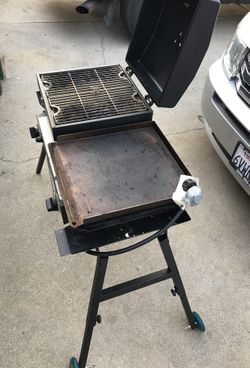 Blackstone Gas Tailgater Griddle Grill Combo