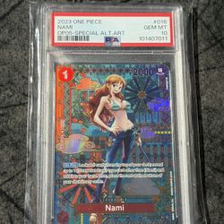 Psa 10 One Piece Nami OP05 SP