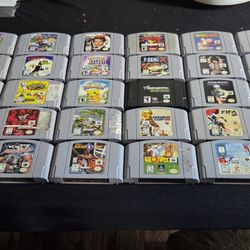 Nintendo 64 GAMES FOR SALE!!!