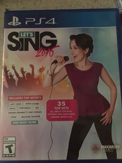PS4 Lets Sing 2016