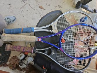 3 Tennis Rackets 