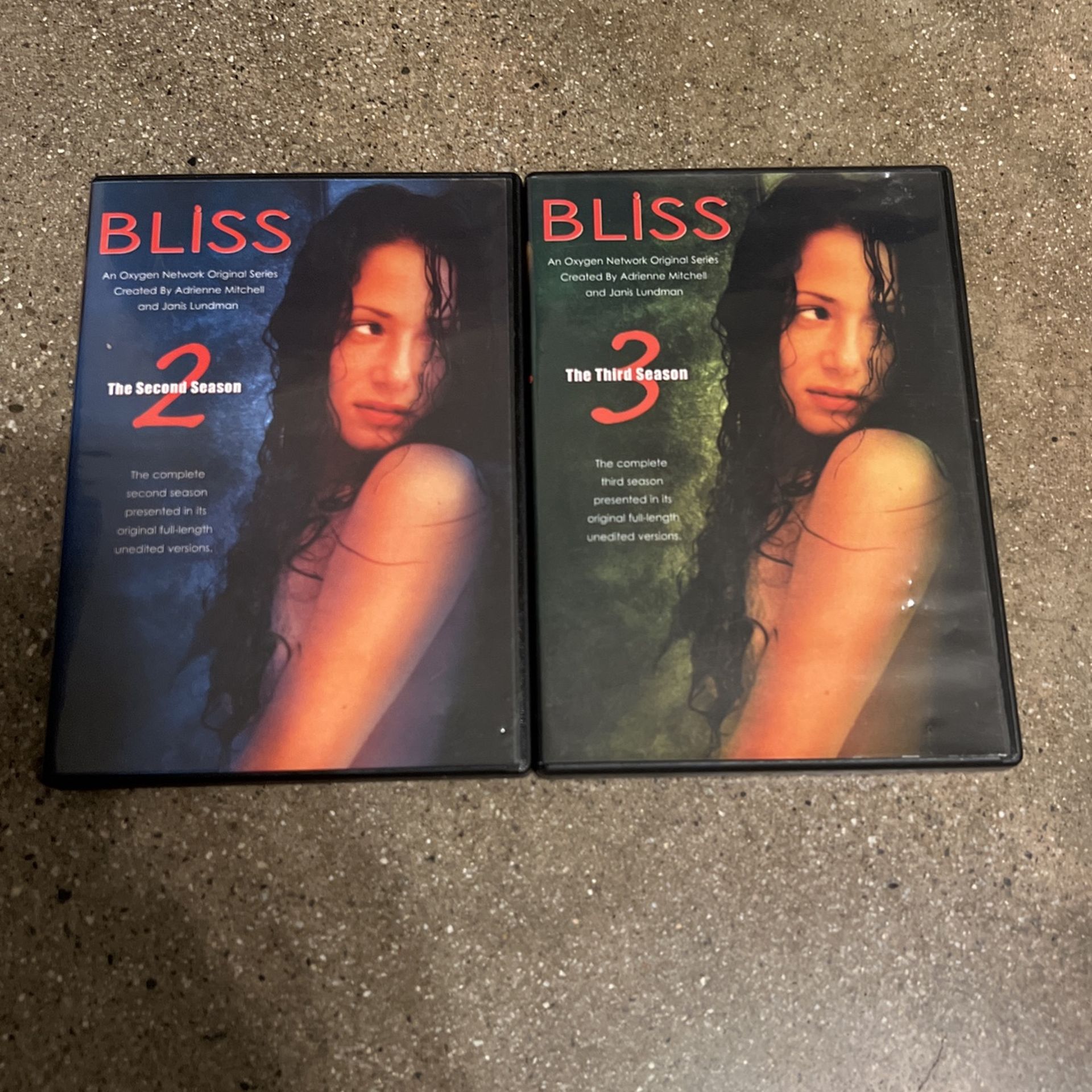 BLISS SEASON 2 AND 3 DVD RARE OXYGEN NETWORK