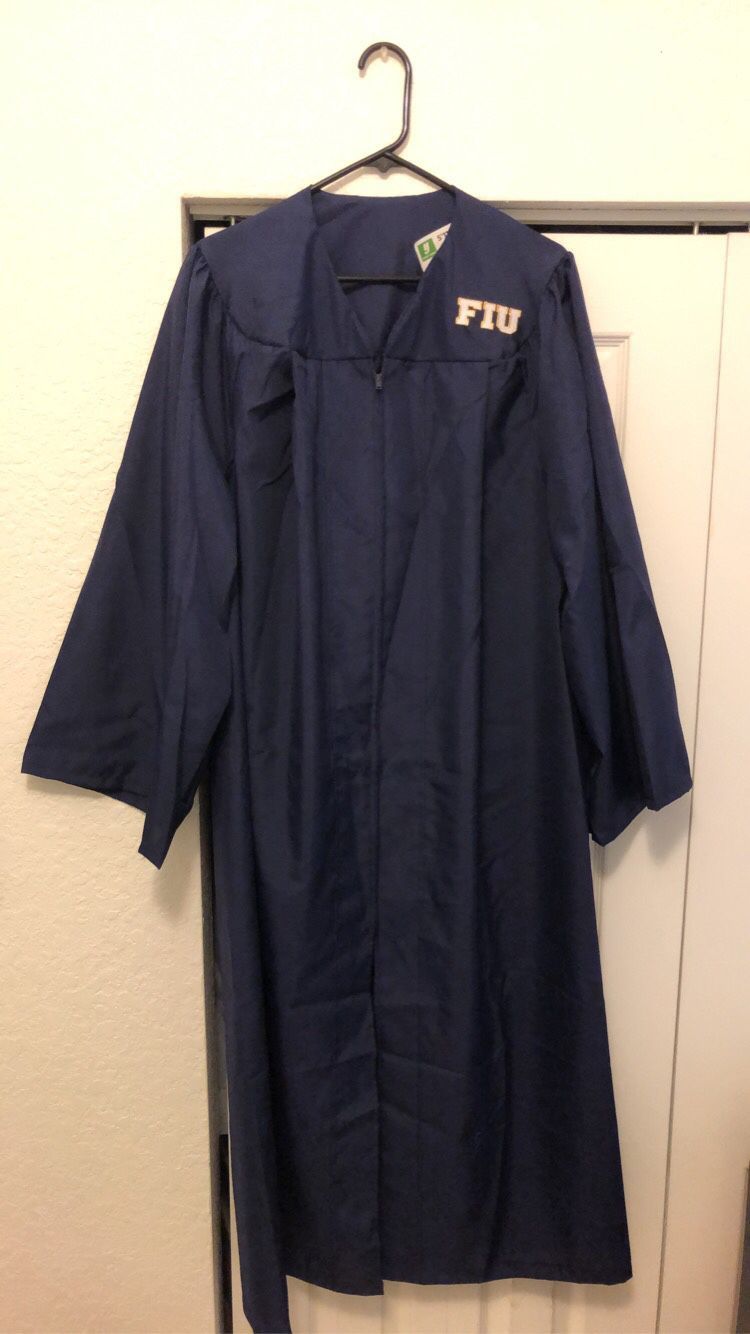 Florida internacional University Graduation Gown FIU