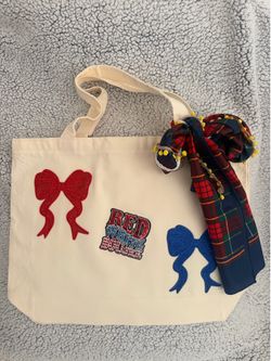 Large Zipper Tote - 4th of July