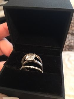 Engagement ring Silver 925 size 7