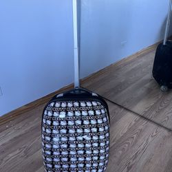 Hello Kitty Hard Shell Rolling Carry-On Luggage