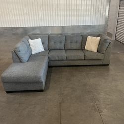 L Grey Couch 