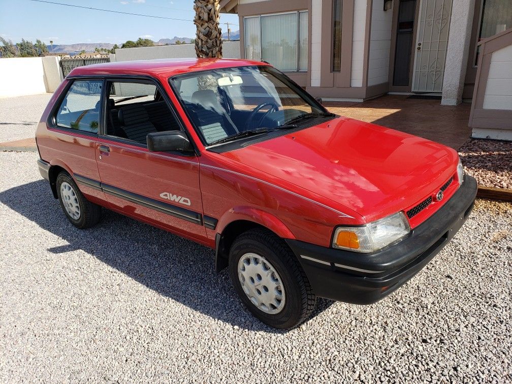 Subaru Justy Parts/DIY