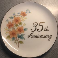 35th Anniversary Plate