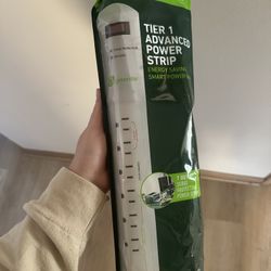 Extension Cord - Tier 1 Advanced Power Strip w/ 7 Outlets & 3 Ft Cord, Energy saving, Smart power