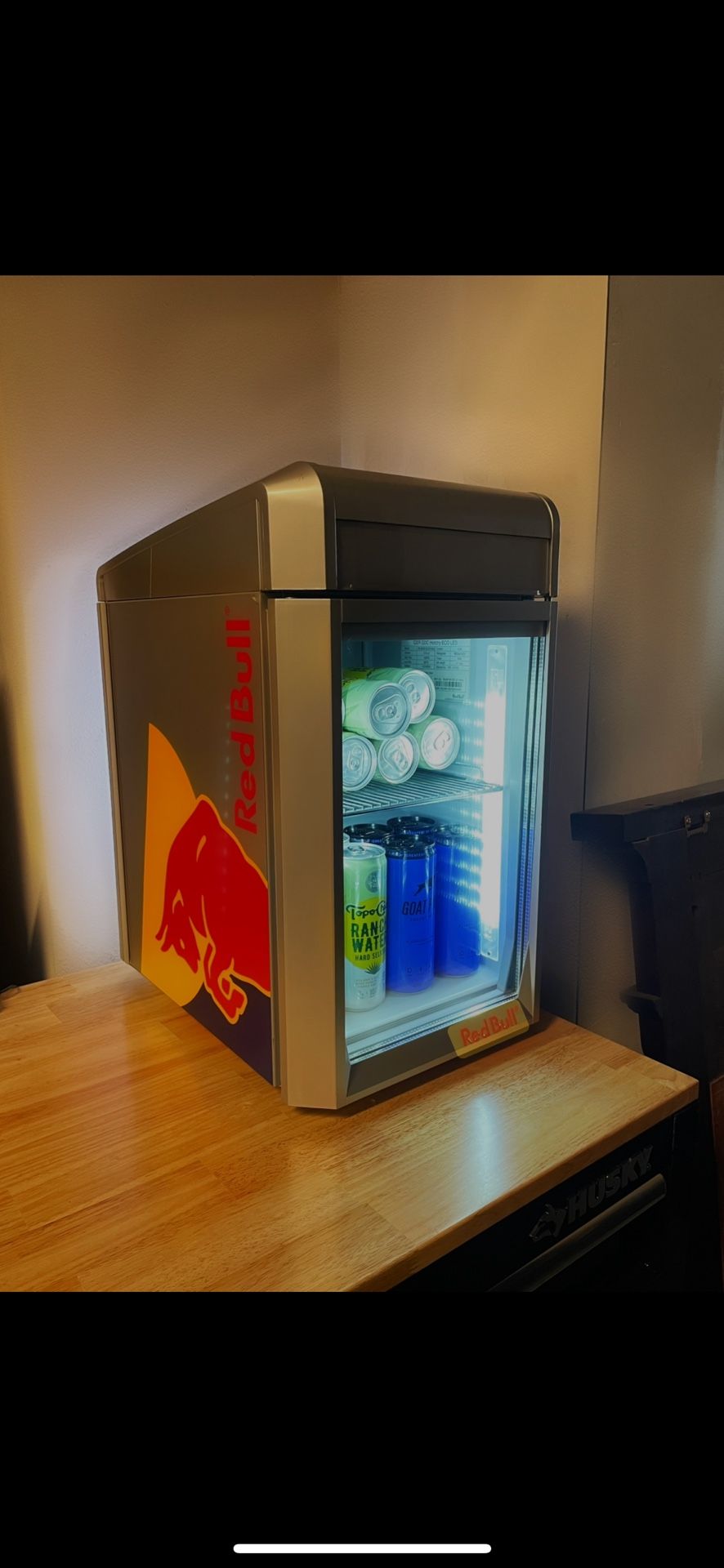 Red Bull Mini Fridge