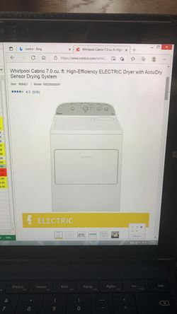 Dryer - DELIVERY AVAILABLE